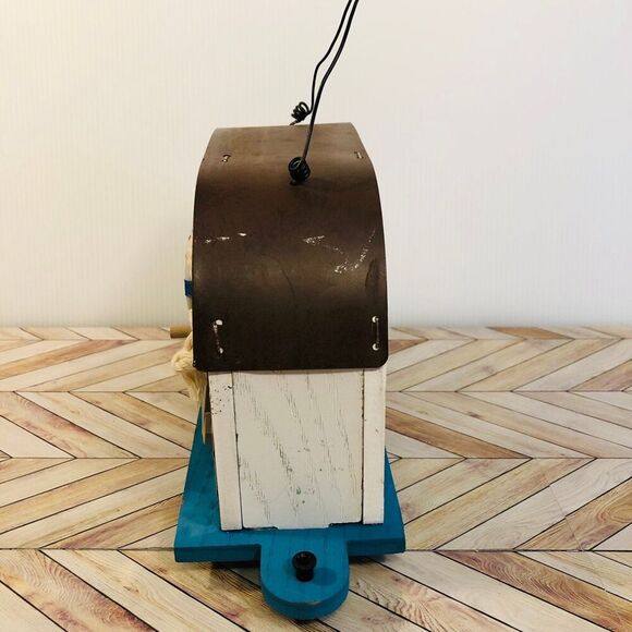 Hobby Lobby Beach Camper Wood Birdhouse Nautical Decor HTF - Picture 2 of 7